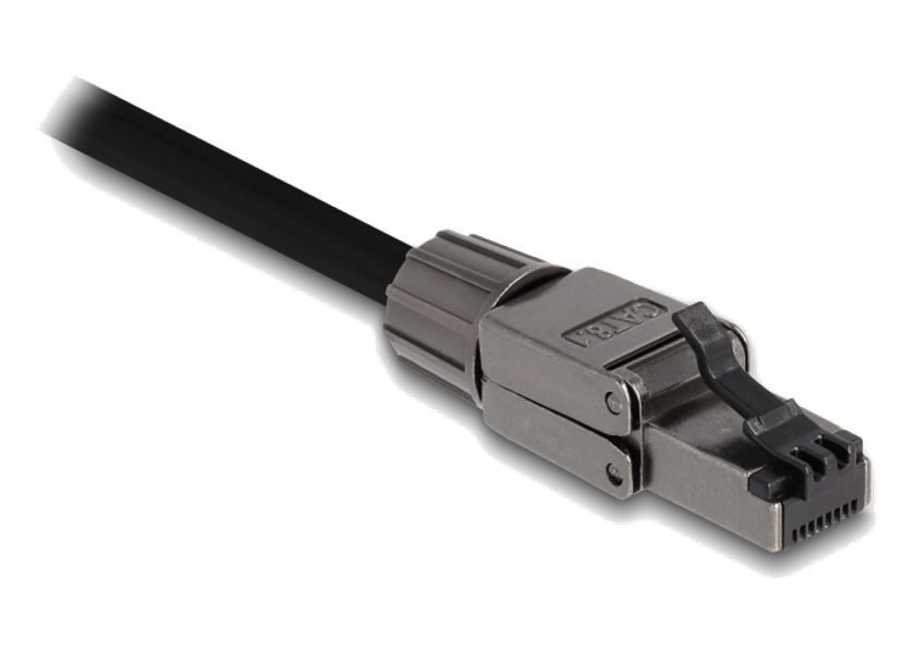 Delock Stecker RJ45 Cat.8.1 STP konfektioniert