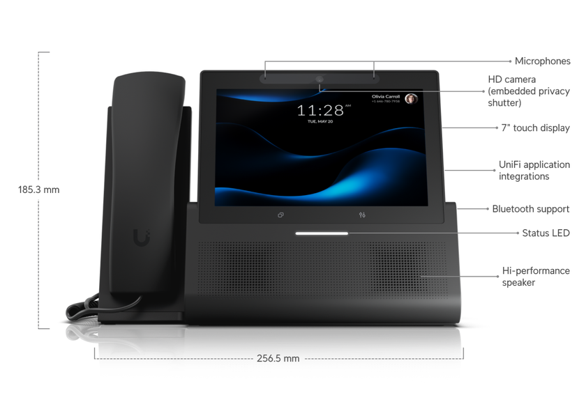 UniFi G3 Touch Abmessungen